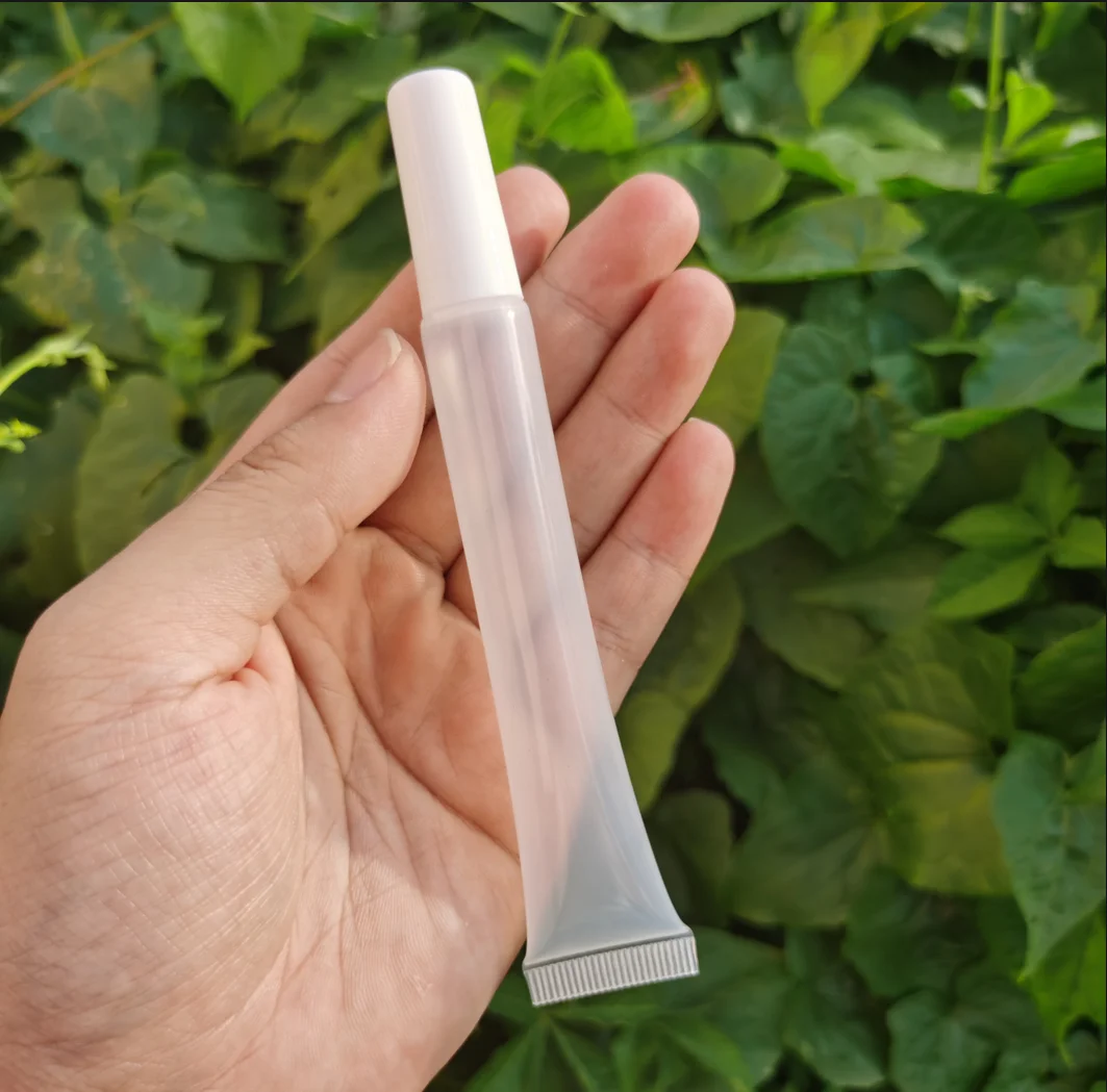 Пластиковые тубы для блеска для губ с логотипом на заказ, 5 мл, 8 мл, 15 мл, 20 мл