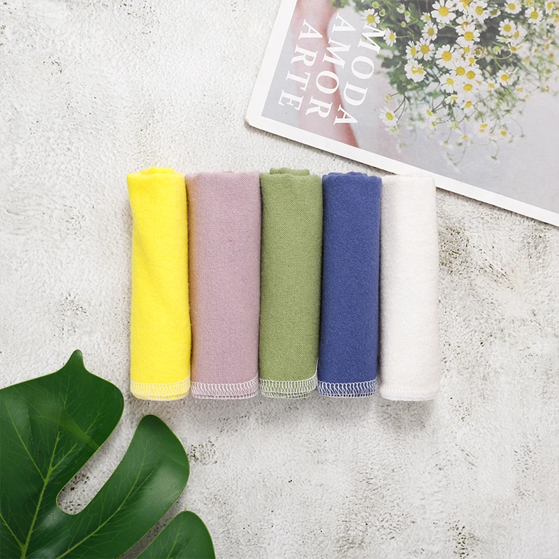 White Reusable Washable Disposable Kitchen Cleaning Napkins Cloths Wipes Viscose Napkins