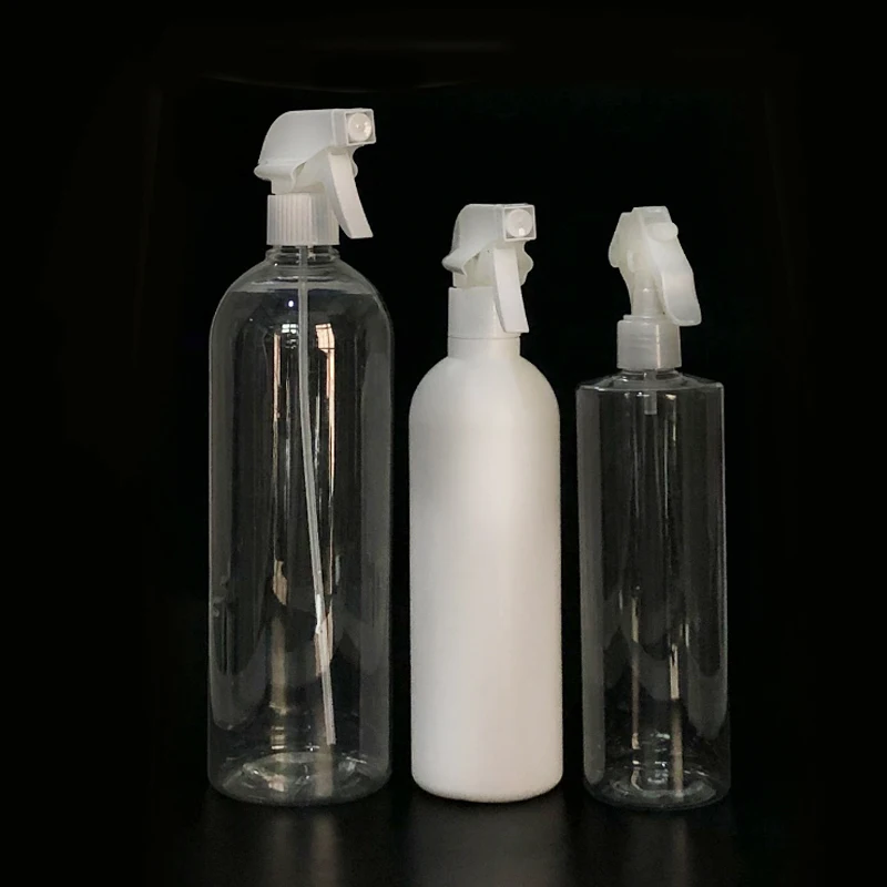 Botol Plastik Sprey Botellas De Atomizador Plastico Hot sale PET trigger spray pump bottle spray bottle with trigger sprayer
