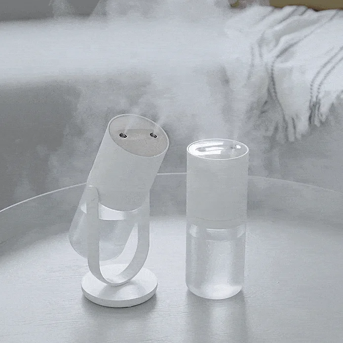 S07 hot sale USB charging mist night light humidifier 450ml large spray car home air dual spray humidifier