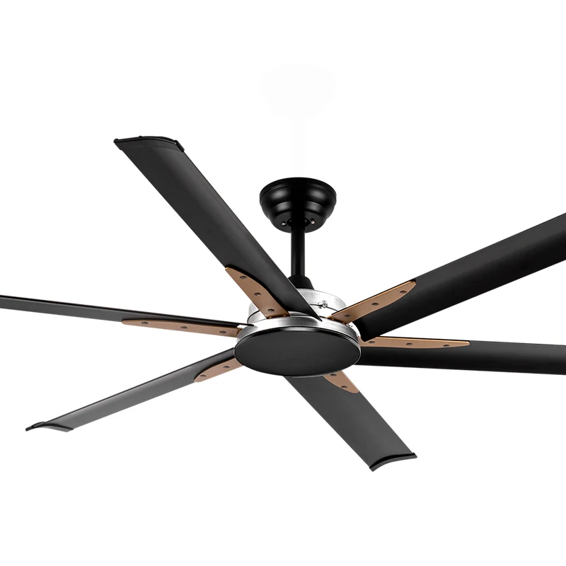Large Size Ceiling Fan 120 Inch DC Motor Metal Blade Factory Industrial Ceiling Fan