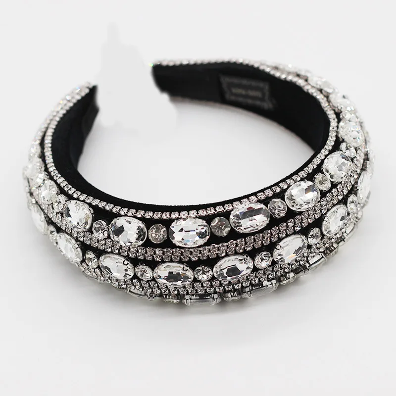 
American styles hair accessories crystal butterfly bling luxury brand hair accessory wholesale 