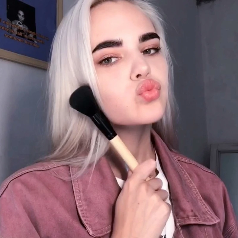 
European And American Purple Cowboy Coat INS Female Spring And Autumn Short Money Restore Ancient Ways Pink Work Outfit 