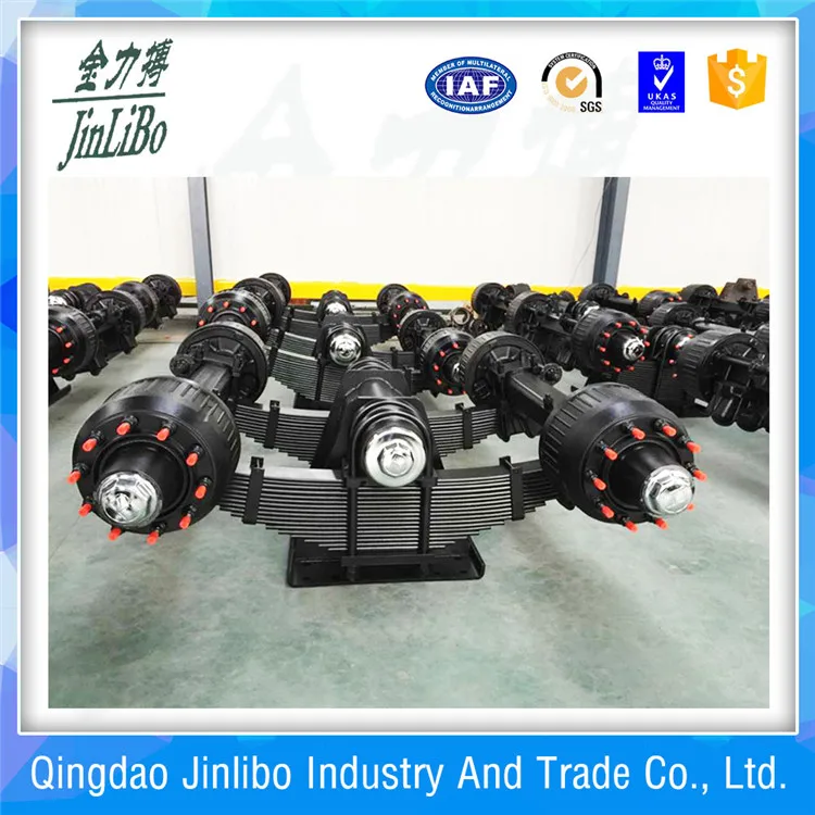 28T Bogie Trailer SUSPENSION factory direct 32T 24T in middle Asia Market