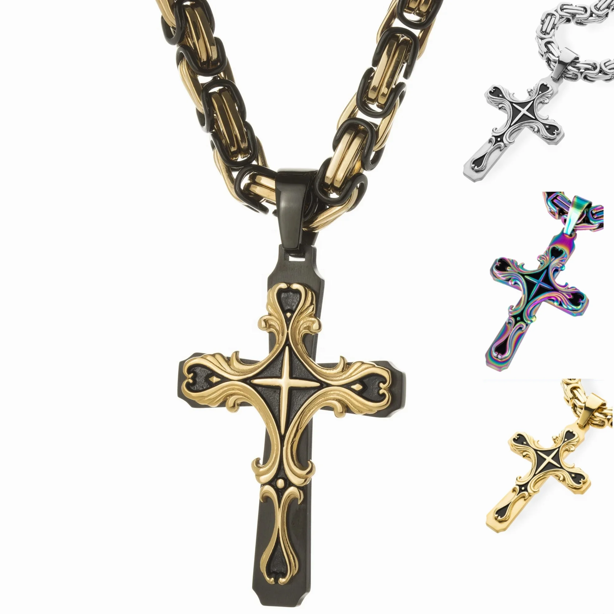 Heavy Cross Pendant (1)