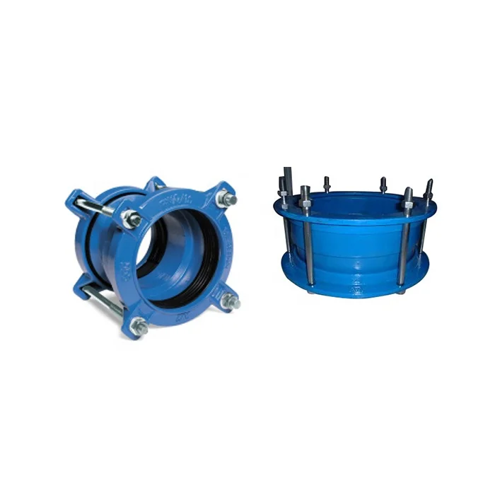 Ductile Iron DI DCI flexible universal stepped flange adaptor joint couplings