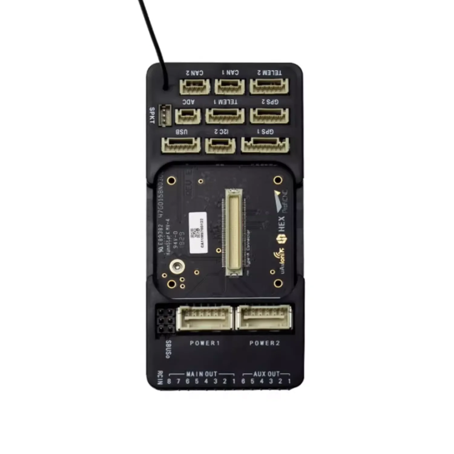 Шестигранная плата для переноски ADS-B cubekilot ADSB с открытым исходным кодом Стандартный программируемый контроллер Pixhawk Cube Orange FC DIY
