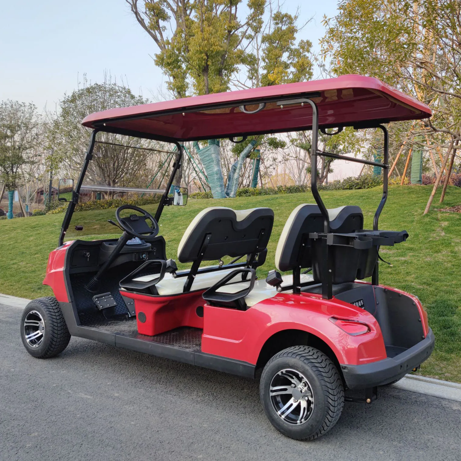 4 seater electric golf car golf cart AW2044K for promotion