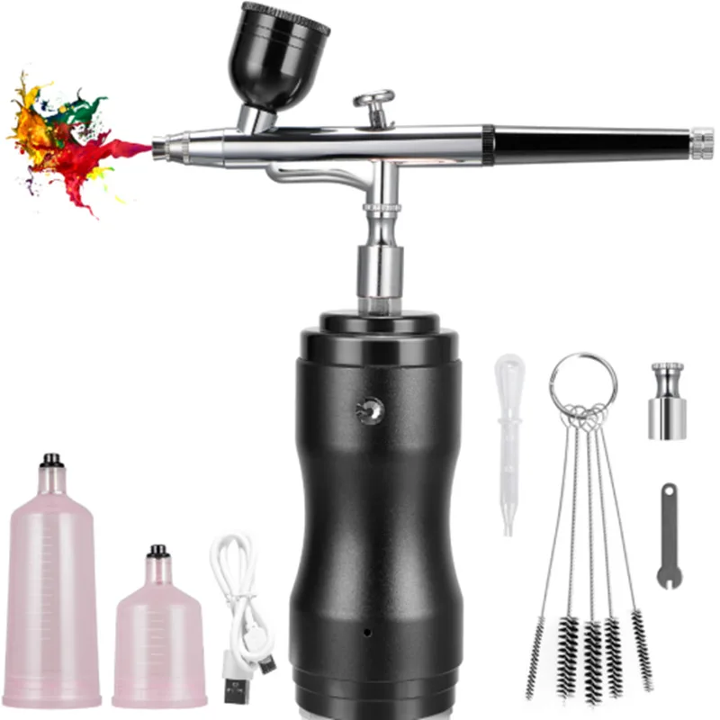 portable home use water spray peel cordless compressor moisturize oxygen injector