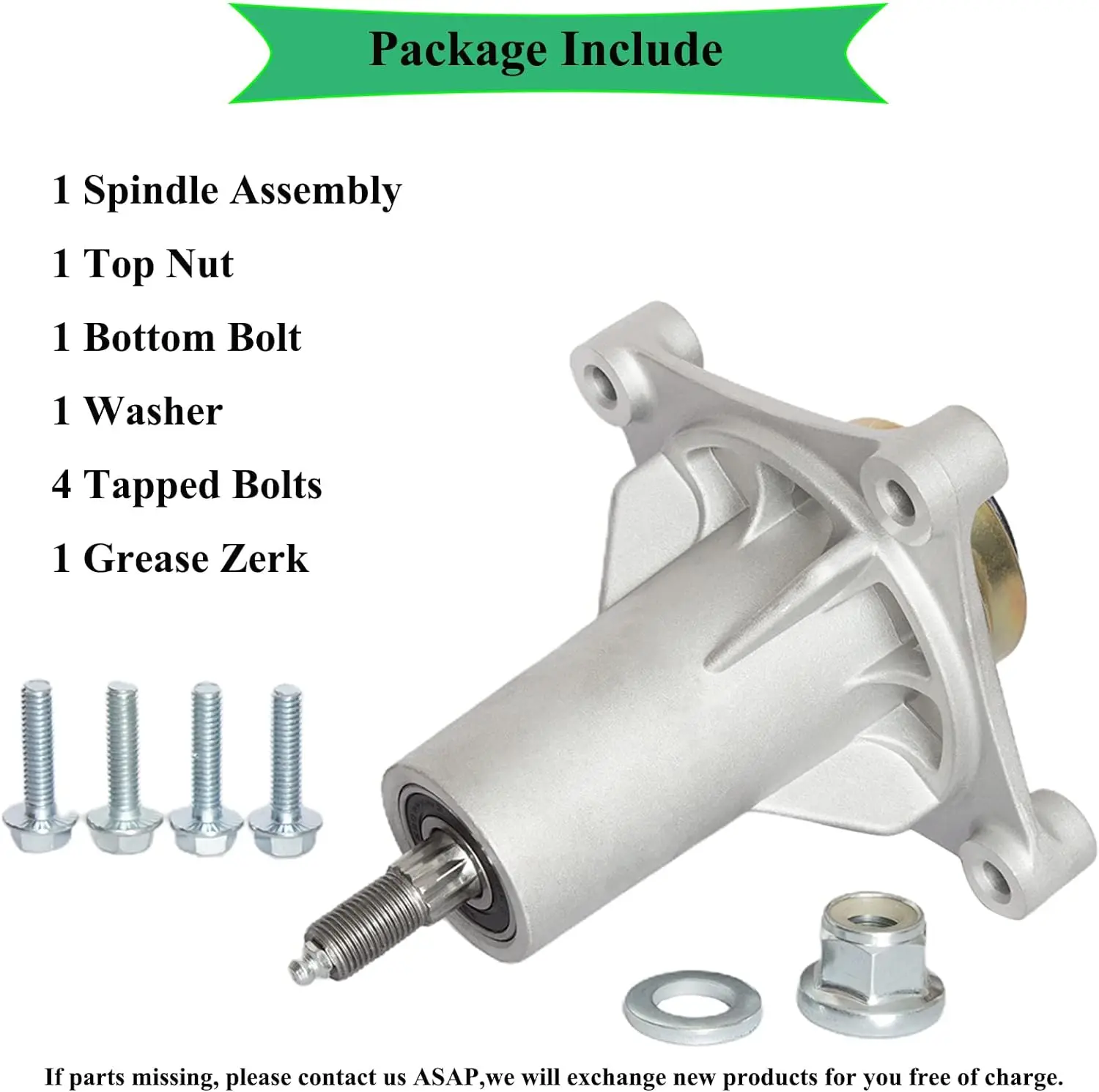 Spindle Assembly for 187292 192870 532192870 587125401 532187281 53218729242 539112057 532187290 21546238 21546299 21549012