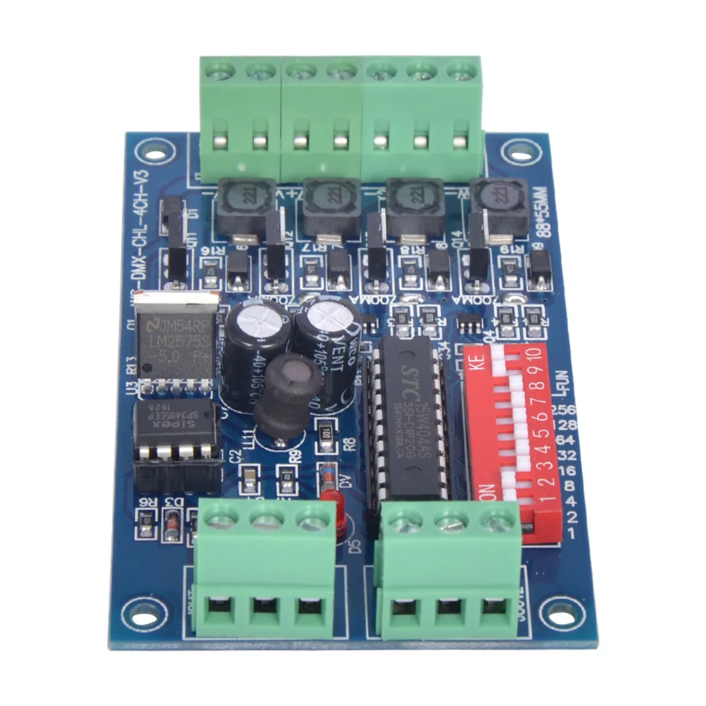 WS-dmx-CHL-4CH decoder DMX12 controller DMX decoder 512 controller