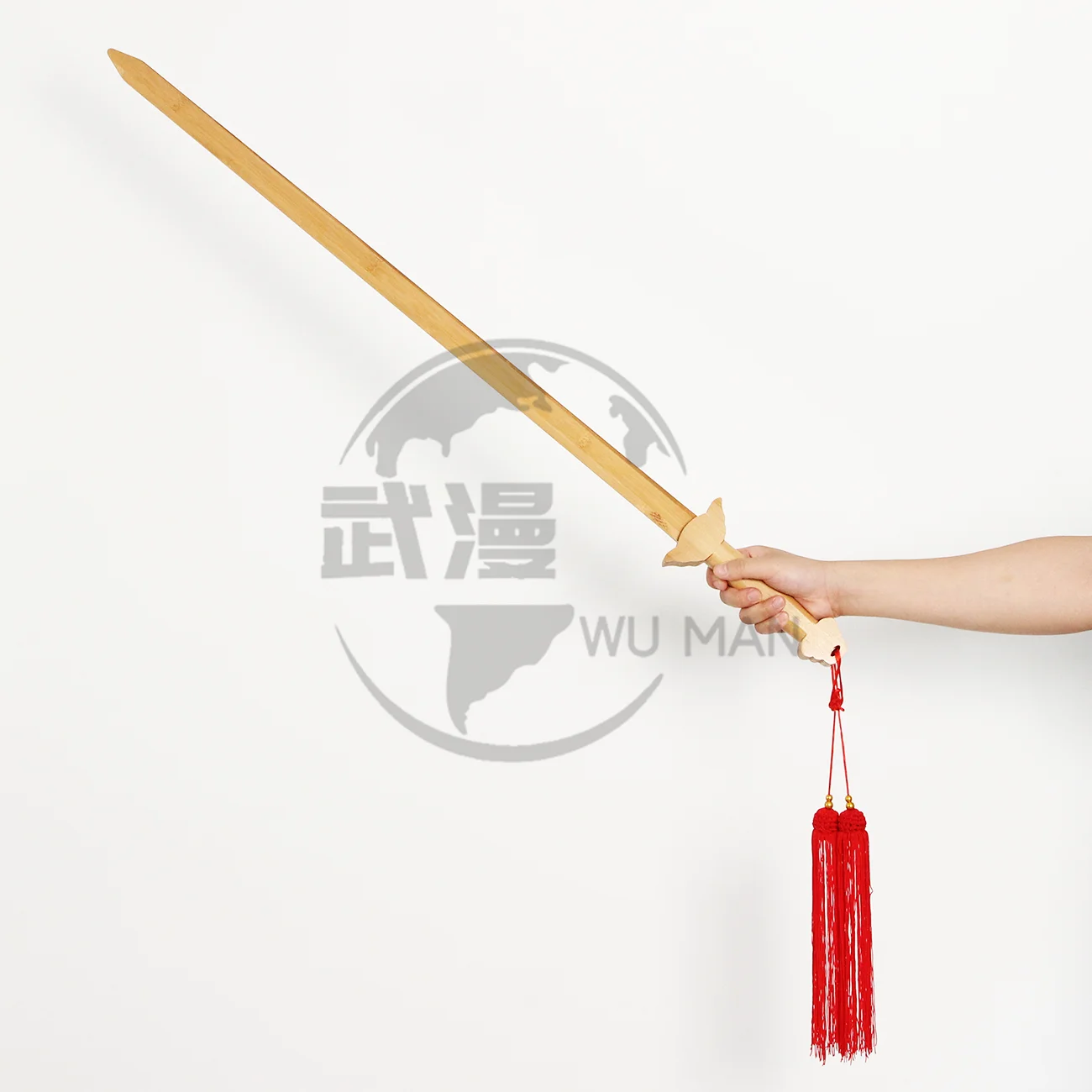 Wholesale Wushu Martial Arts Kung Fu Kendo Training Swords Wooden Taiji Swords for Morning Exercise