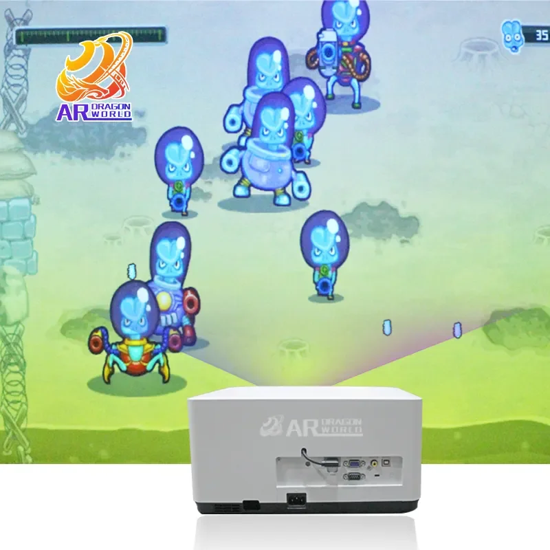 Low-Priced Wholesale Indoor AR Interactive Projection Game Machine All-in-One Advertising Equipment for Games