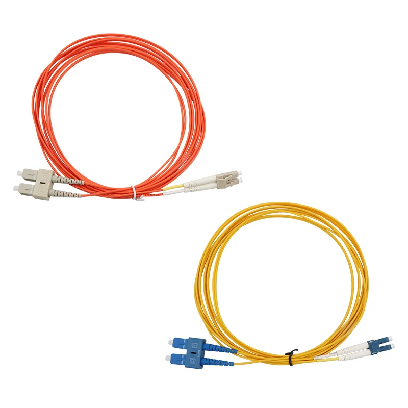Simplex/Duplex PVC SM LSZH UPC APC Connector 1m st fiber optic patch cord