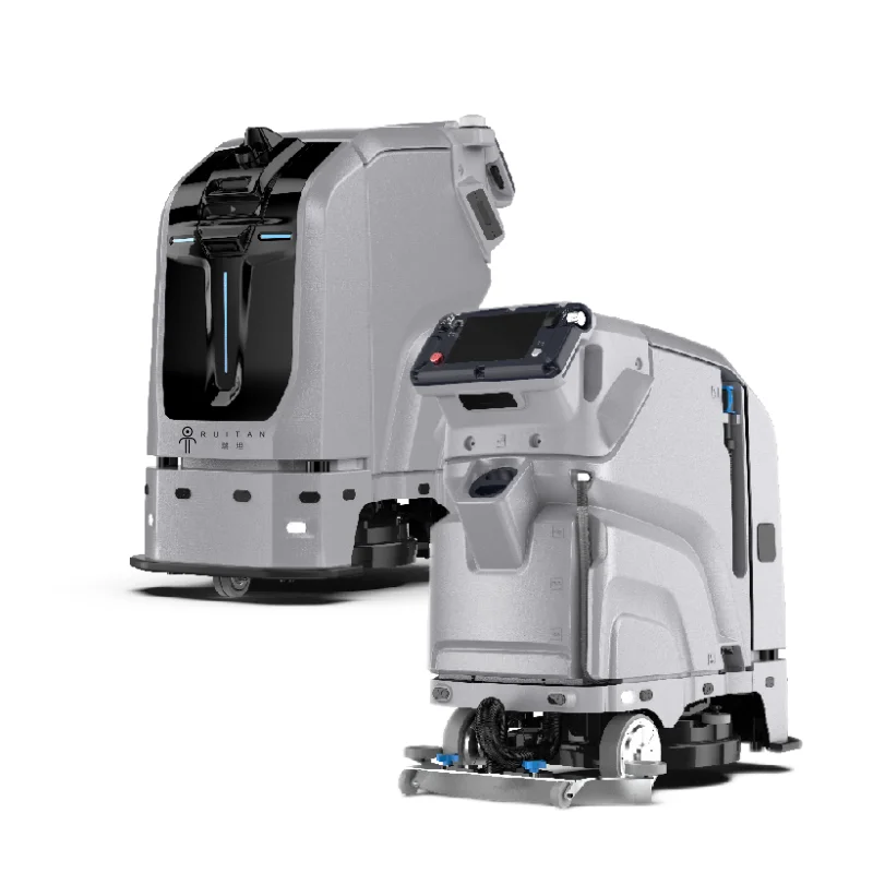 Driverless Intelligent Cleaning Robot Commercial Industrial Floor Washer Machine Mop Vacuum Sweeping Cleaning Robot