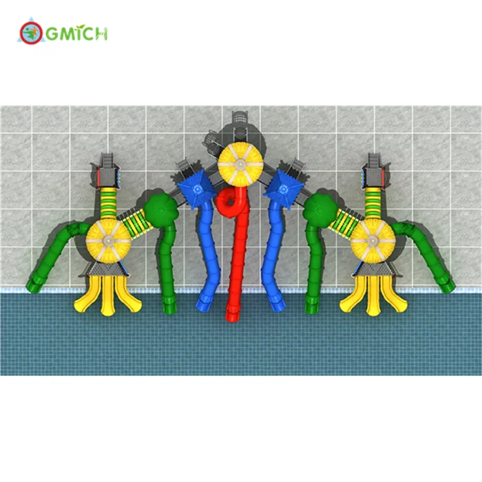 Multi-function used water park slide plastic water slide for pool hard water slide parks equipment