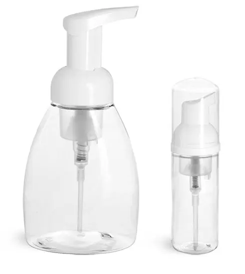 New foam mousse pump bottle frosted foaming soap dispenser pump 250 ml foam pump sprayer