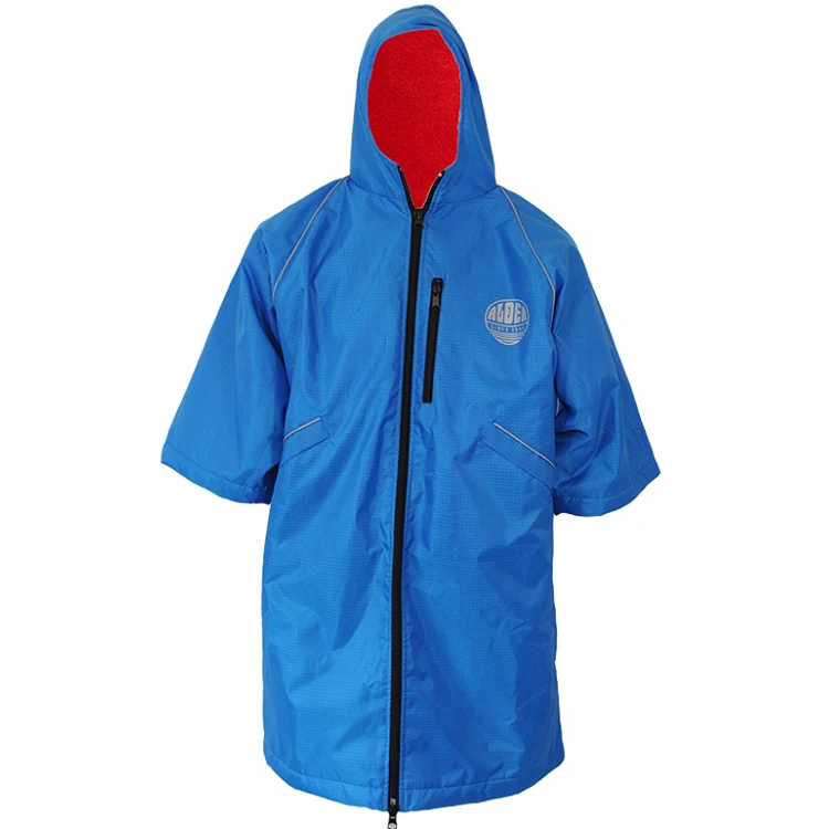 
Дешевое водонепроницаемое пончо для серфинга, оптовая продажа, индивидуальная подкладка из овечьей шерсти, сменный халат для взрослых 