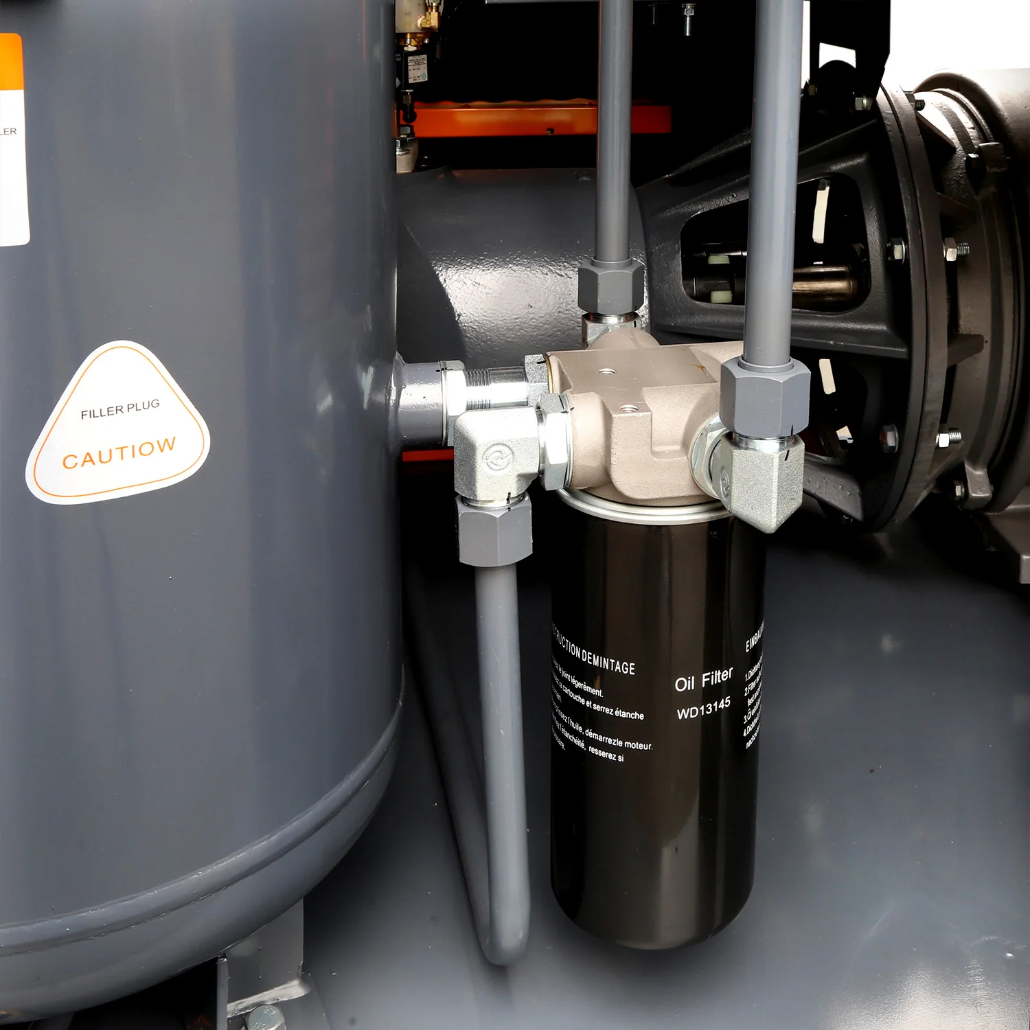 Giantai Variable Speed Drive Pcp Screw Air Compressor Industrial Small 37kw/50hp Air Pump Diesel Engine Air Compressor Wmi Pump