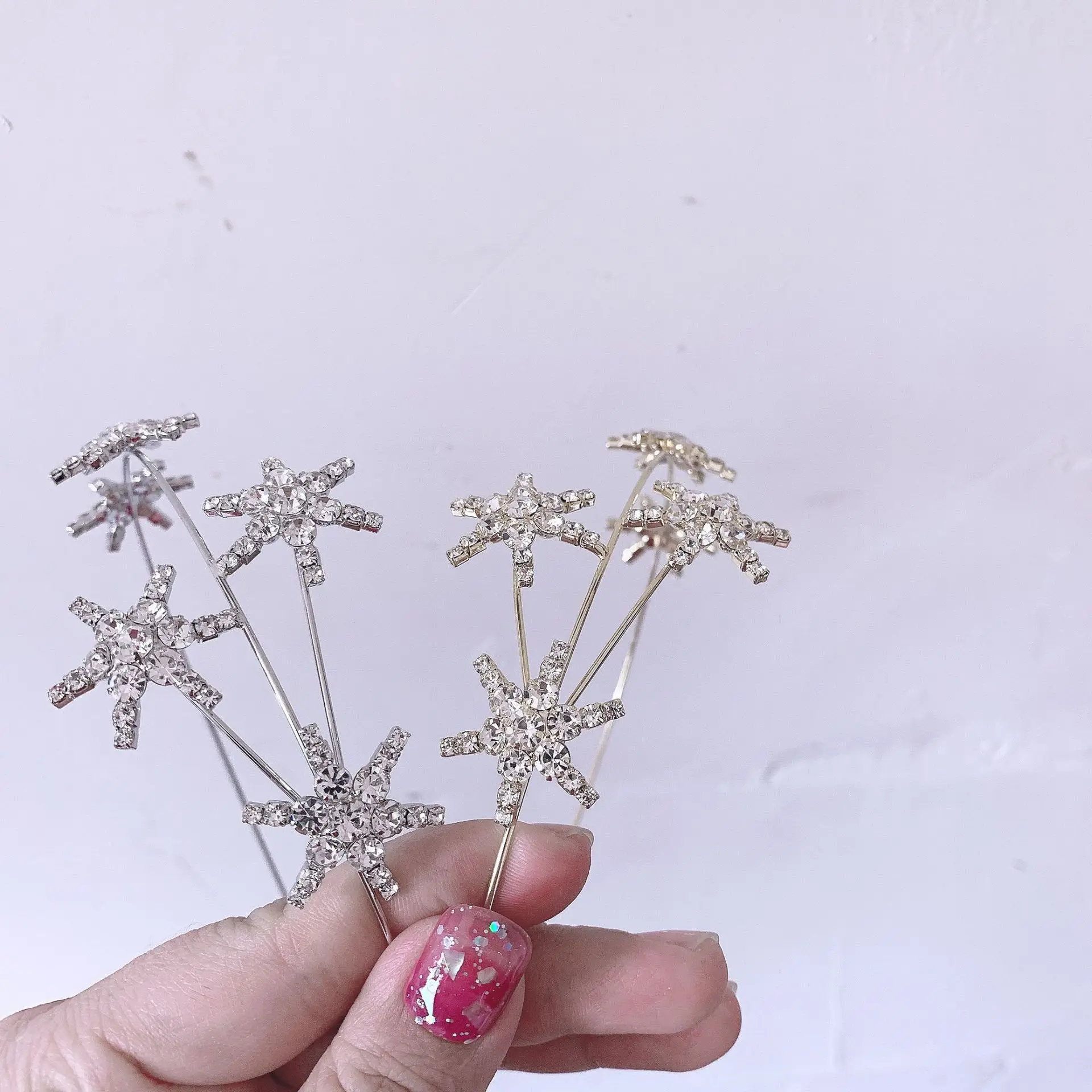 XUNBEI Fashion Gold Sliver Color Metal Star Hairband for Women Wedding Hair Accessories Tiara Elegant Girls Headband