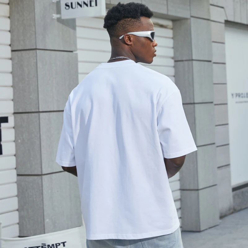 summer essential french terry 100 cotton tee shirt custom designer brand apparel expensive tshirt luxury men clothes t shirt