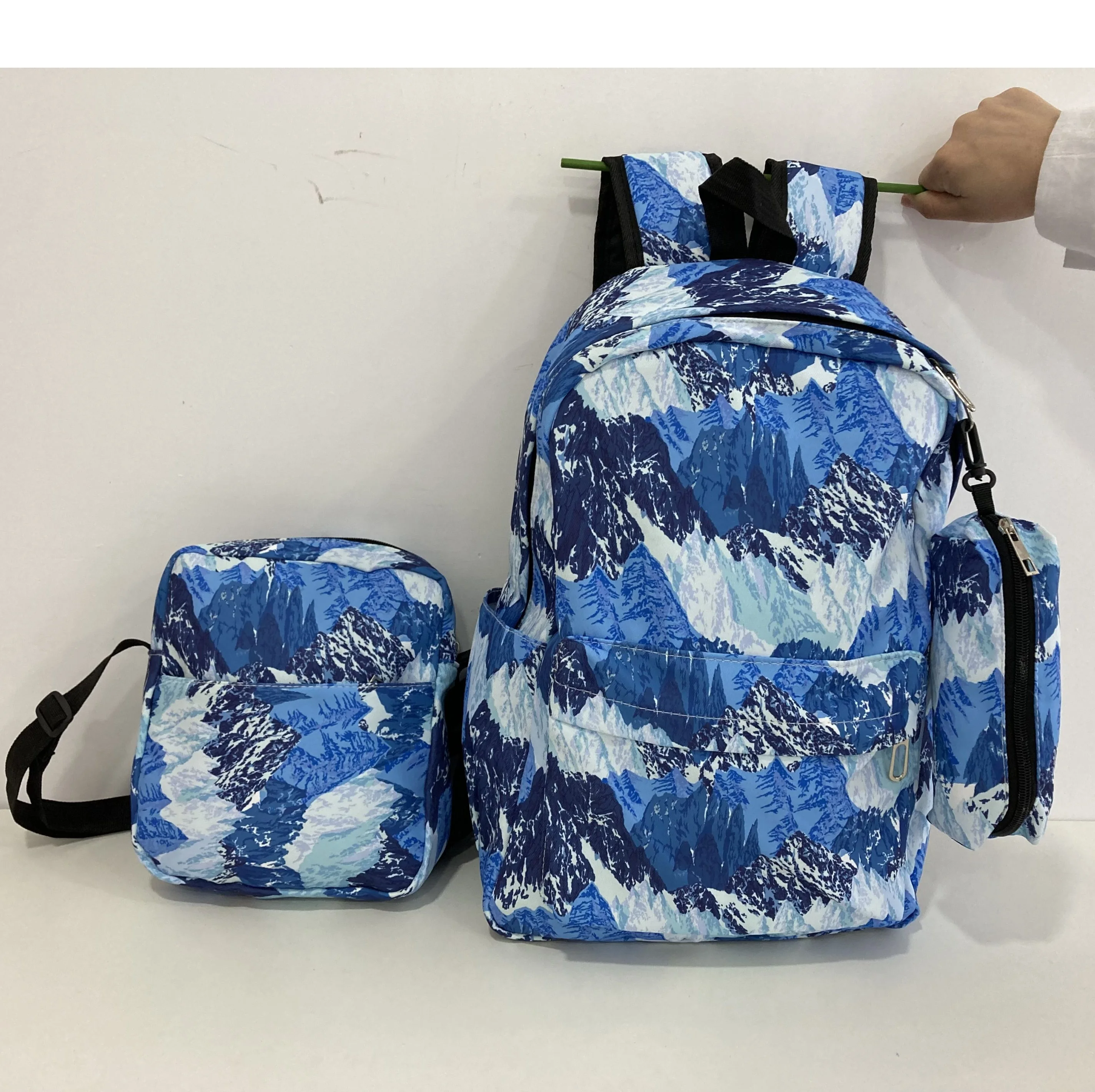 Nigeria Congo Algeria Angola Hot Sale Supplier Manufacturer Child Kid School Bag Backpack Set Packs Of 3