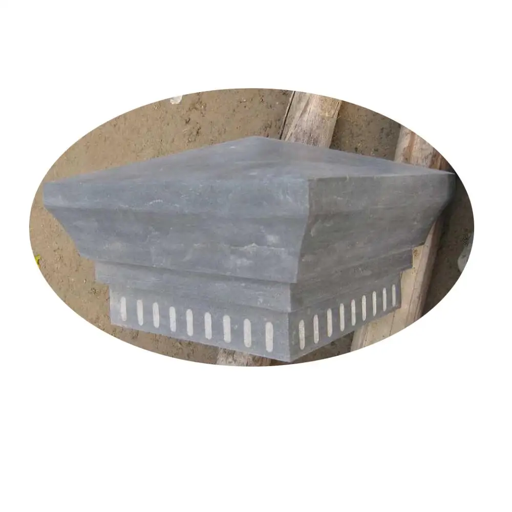 Колпачки для столбов из голубого камня