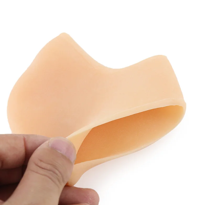 Silicone Gel Heel Sock Protector Cracked Heels Relief Protector