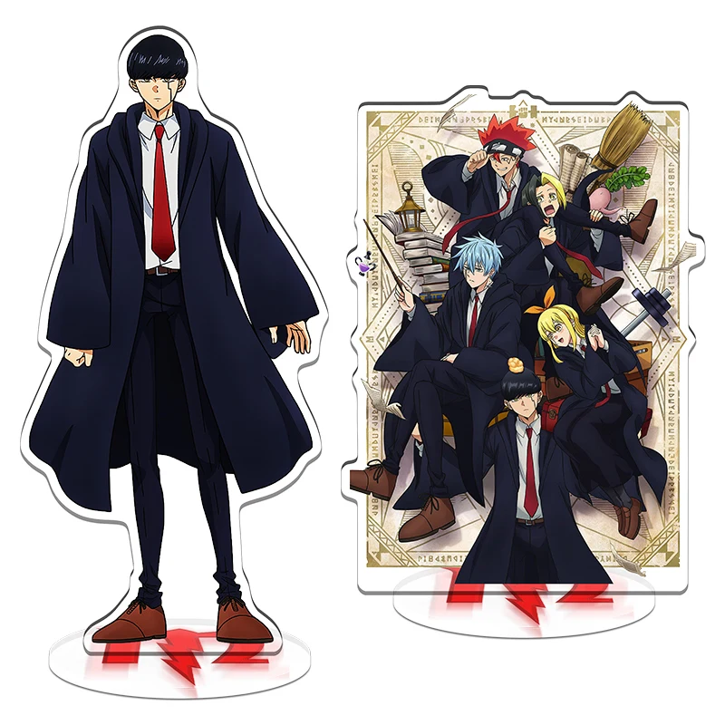 16CM Mashle Magic and Muscles Animation Anime Toys Acrylic Stand Figures Derivatives Peripherals Dolls
