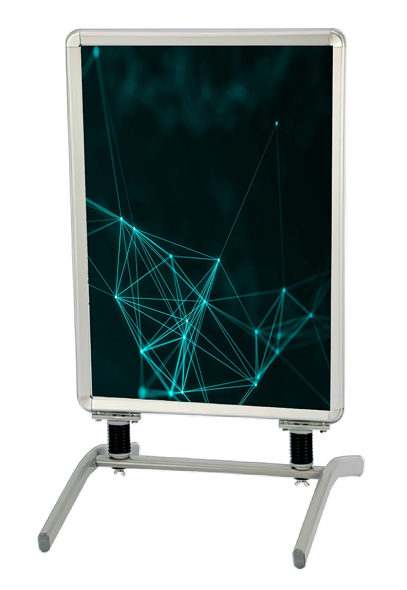 High quality Outdoor a frame board water base A1 advertising poster stand pavement sign for display