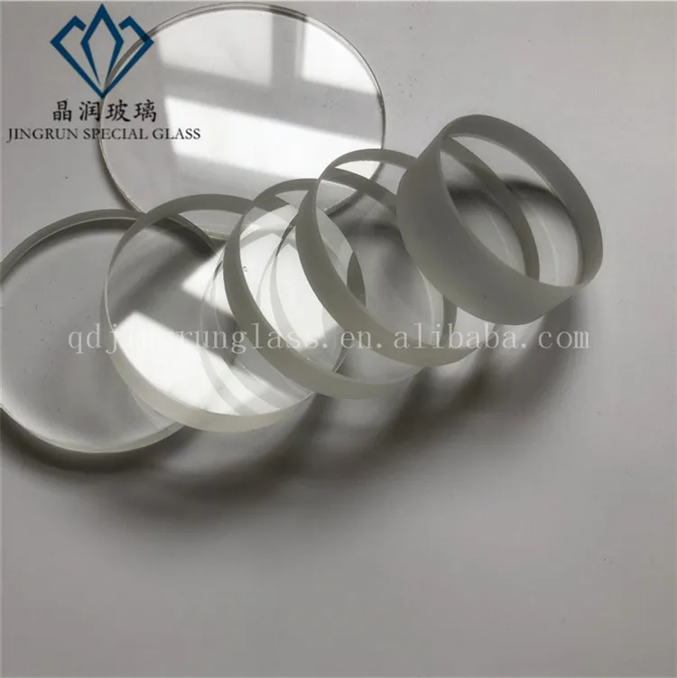 Превосходное качество, фланец, стеклянная линза, лазерная резка, полированная, толщина 1 дюйм, Кварцевая пластина, стеклянный диск