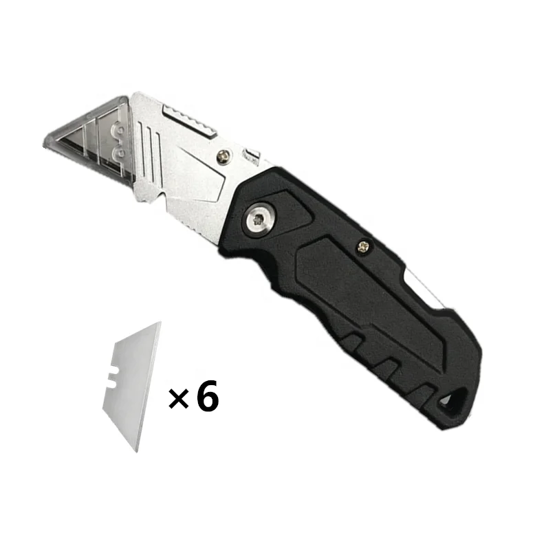 KB-215 складной нож резак универсальный нож безопасности с 5 шт. замена лезвия