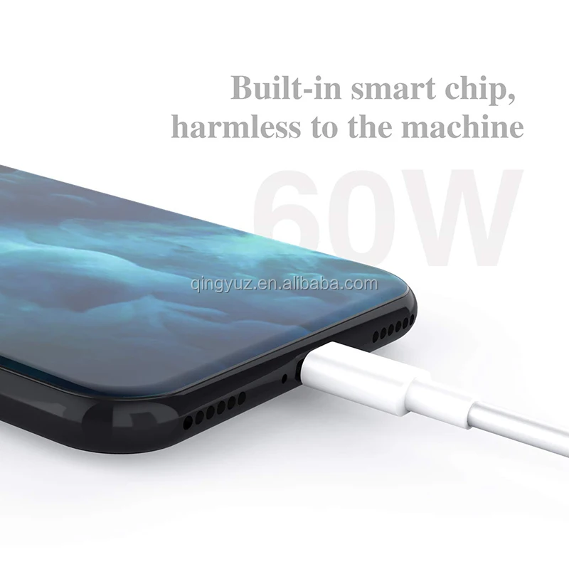  Заводской 60 Вт 3A PD Быстрая зарядка с лучшим качеством usb type c для зарядного