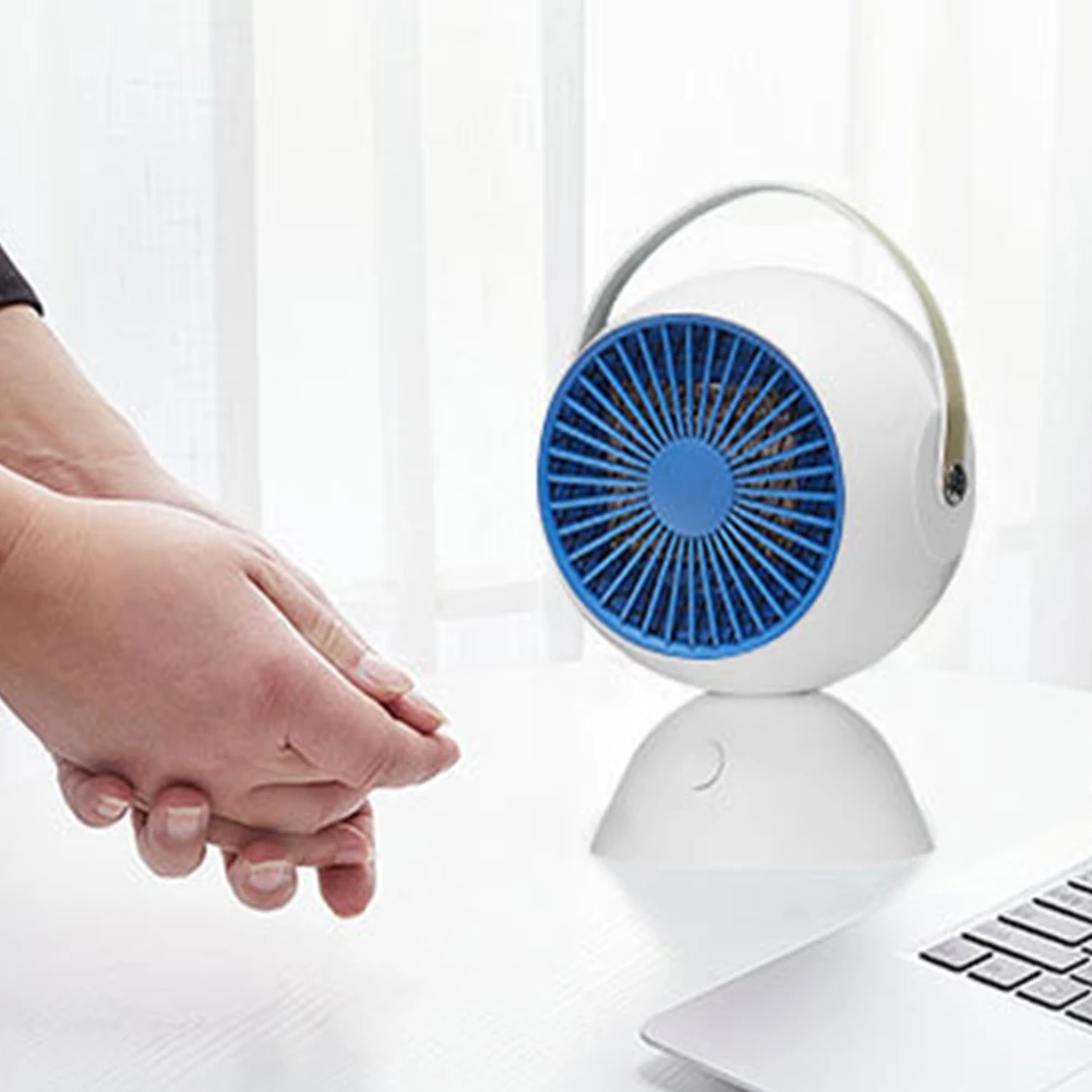 Smart Home Bathroom Space, Desk Top Plug In Air Heating Fan Wall Mounted Mini Portable Ceramic Ptc Electric Heater/