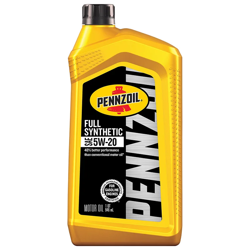 Pennzoil Full Synthetic 5W-20 Motor Oil Lubricant  Car Oil 1 Quart 0.946 Liter
