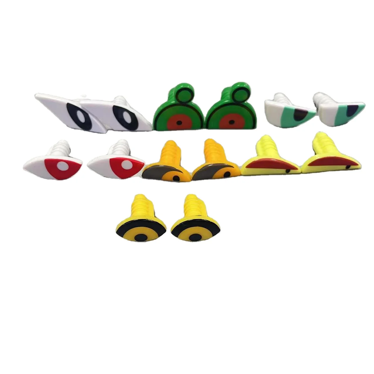 Custom doll accessories Printed eye crafts, color can be customized doll anime eyes, wholesale plastic stuffed toy parts