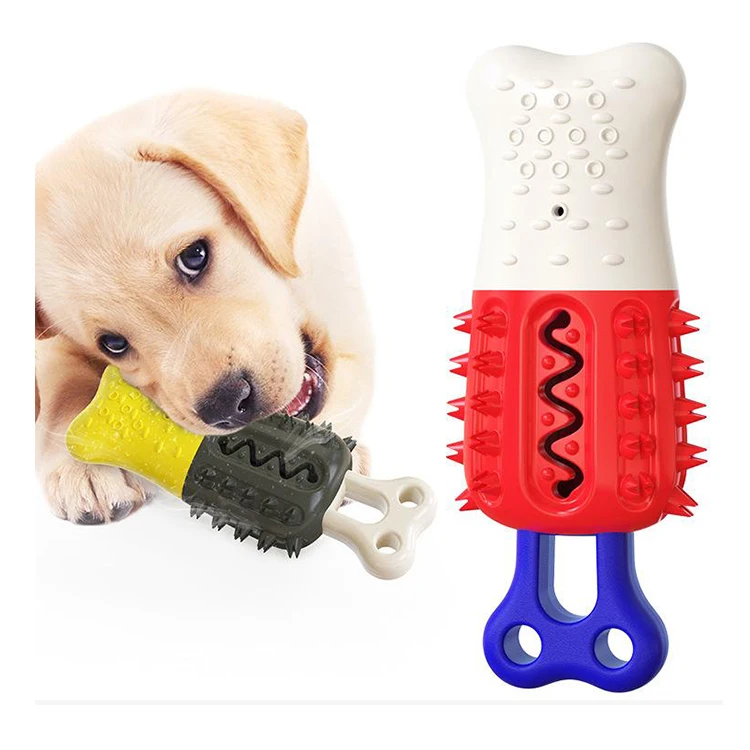 Good Supplier Training Interactive Cleaning Teeth Toy Multifunction Pet Molar Bite Toy Dog Pet Interactive Chew Toys