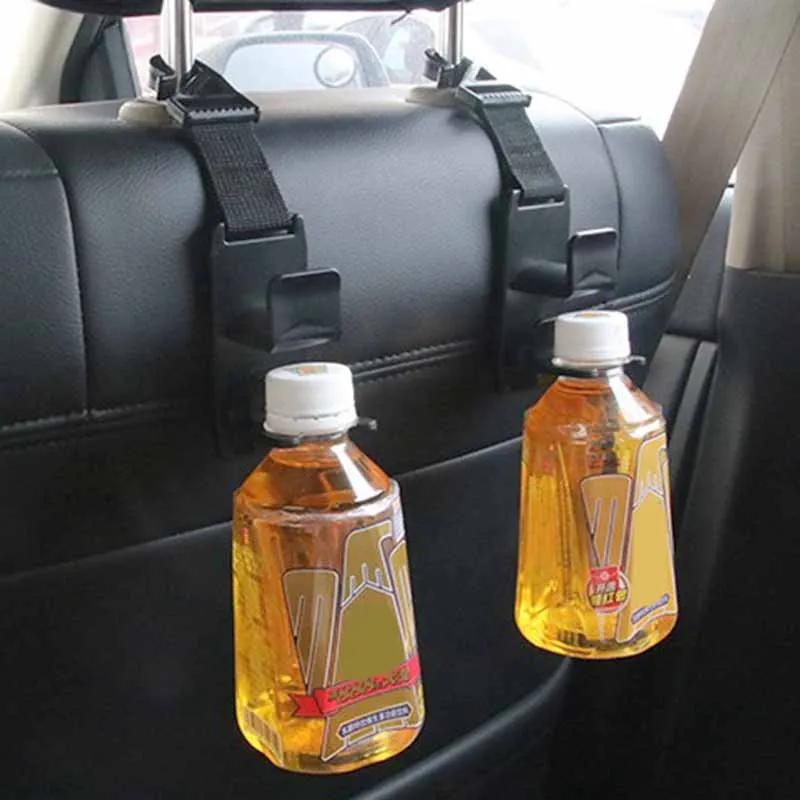 2 pack car backseat universal hanger hook multifunction car back seat headrest hanger hook