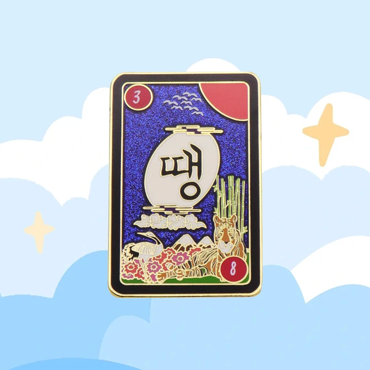 Wholesale Badge Maker Gold Plated Customized Cute Enamel Pins Metal Emblem Custom Logo Glitter Enamel Lapel Pin Badges