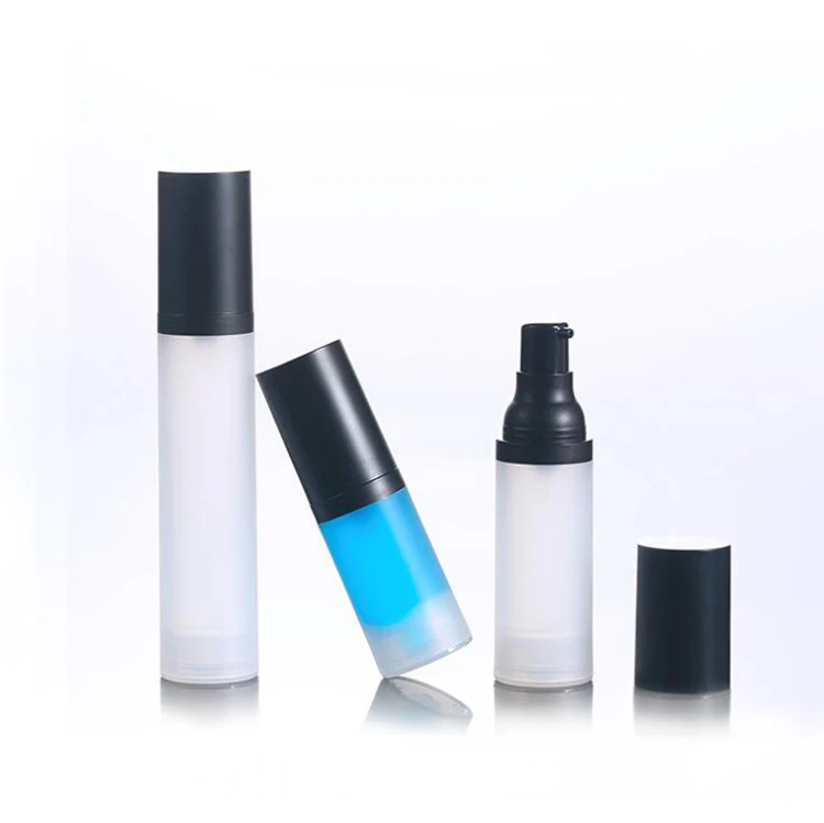 Factory direct sale high quality plastic vacuum pump cosmetic bottle with good price
