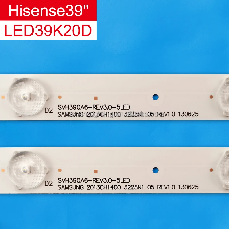 RS-156 High quality SVH390A06 TV Backlight Strip for Hisense 39in LED39K20D LED39K20JD LED39EC110JD SVH390A