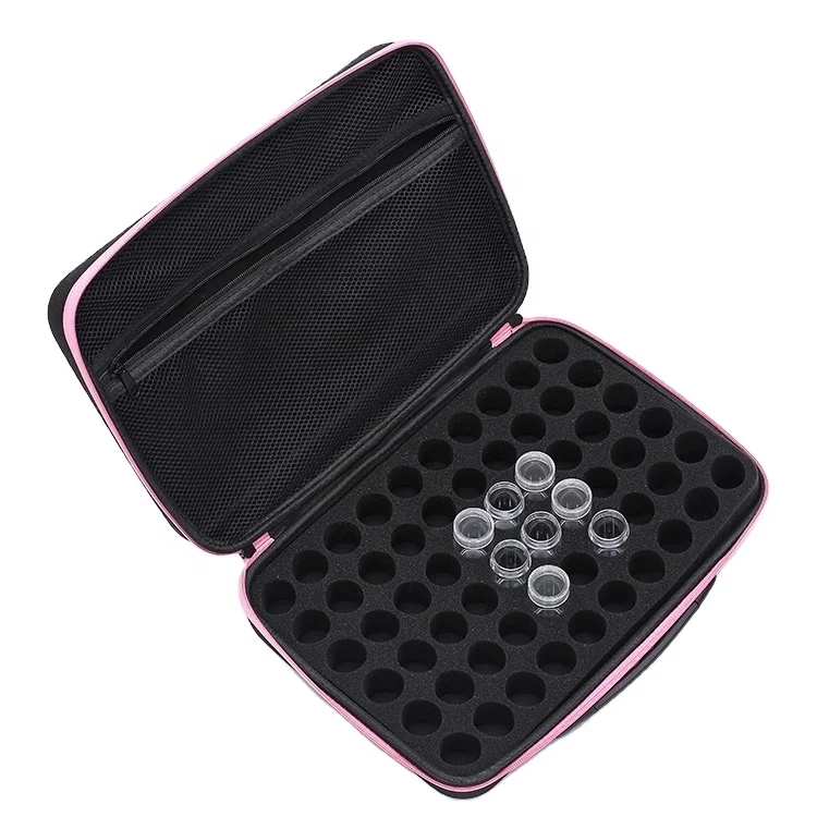 custom eva essential oils 30 bottles storage hard shell carrying case