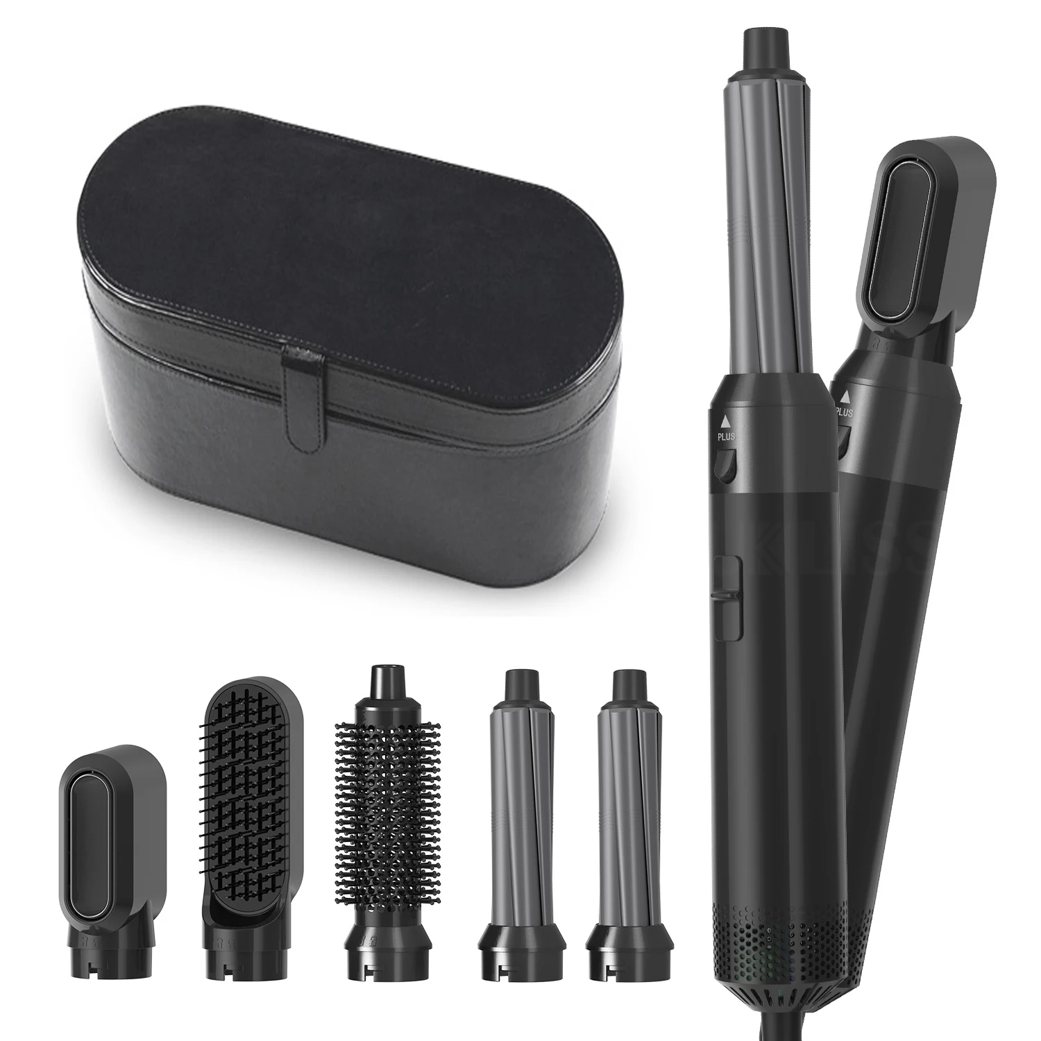 New Trend 5 In 1 Hair Air Wrap Styler hot air brush Hair Dryer Hot Air Brush Professional hair  Styling Tools