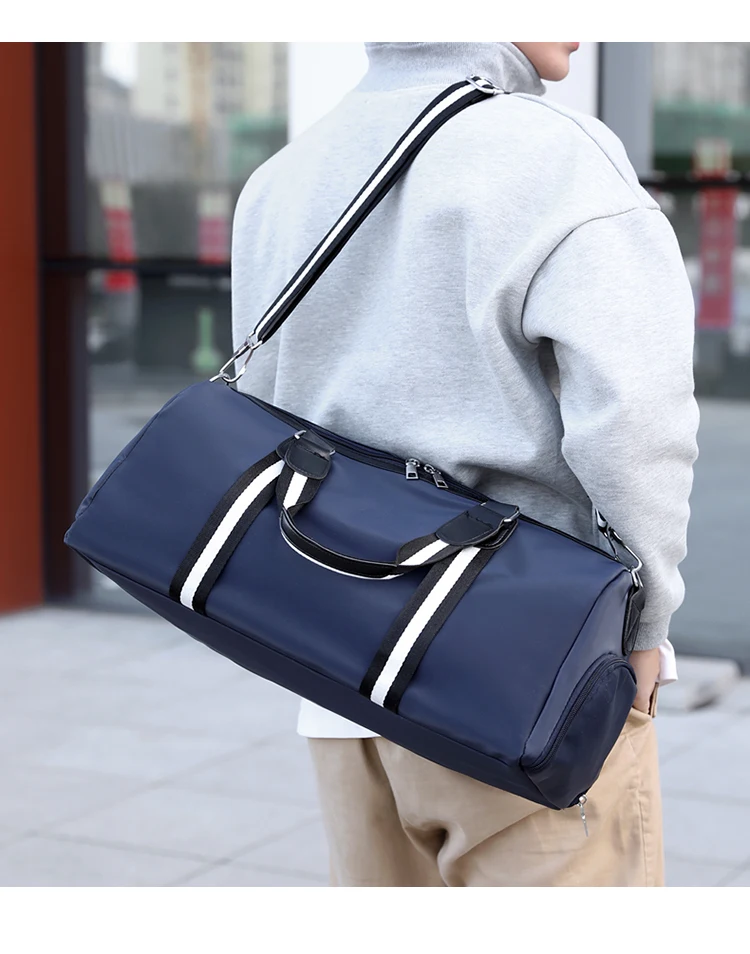 
Durable Travel Bag With Shoe Compartment Gym Sports Bag 