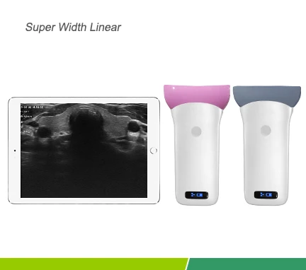 
Handheld Super Width 256 Element Linear Ultrasound Scanner for Women Body Checking 