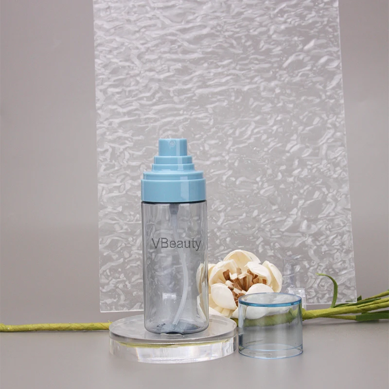 Round Shape Plastic Spray Bottle and High-quality Empty Body Mist Bottle for Customizable Spray Bottle