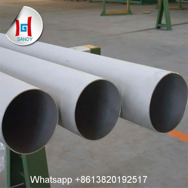 ASTM A554 polish satin finish welded 304 stainless steel tubes tubos acero inoxidable 304