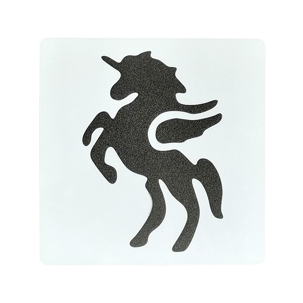 Manufacturers wholesale custom made water drawing board paint plastic animal stencils