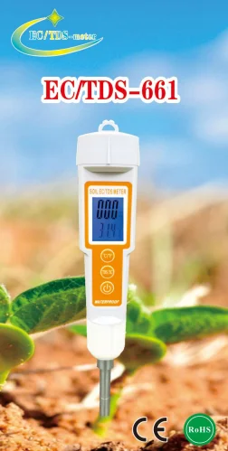 Garden soil Metal probe Handheld moisture humidity meter ph tester