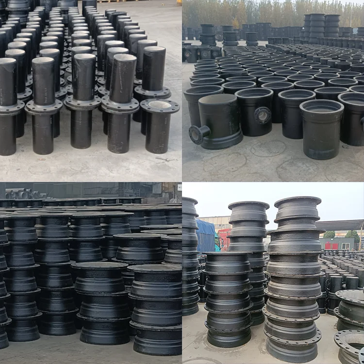 Black centrifugal DN600 ductile iron pipe C class
